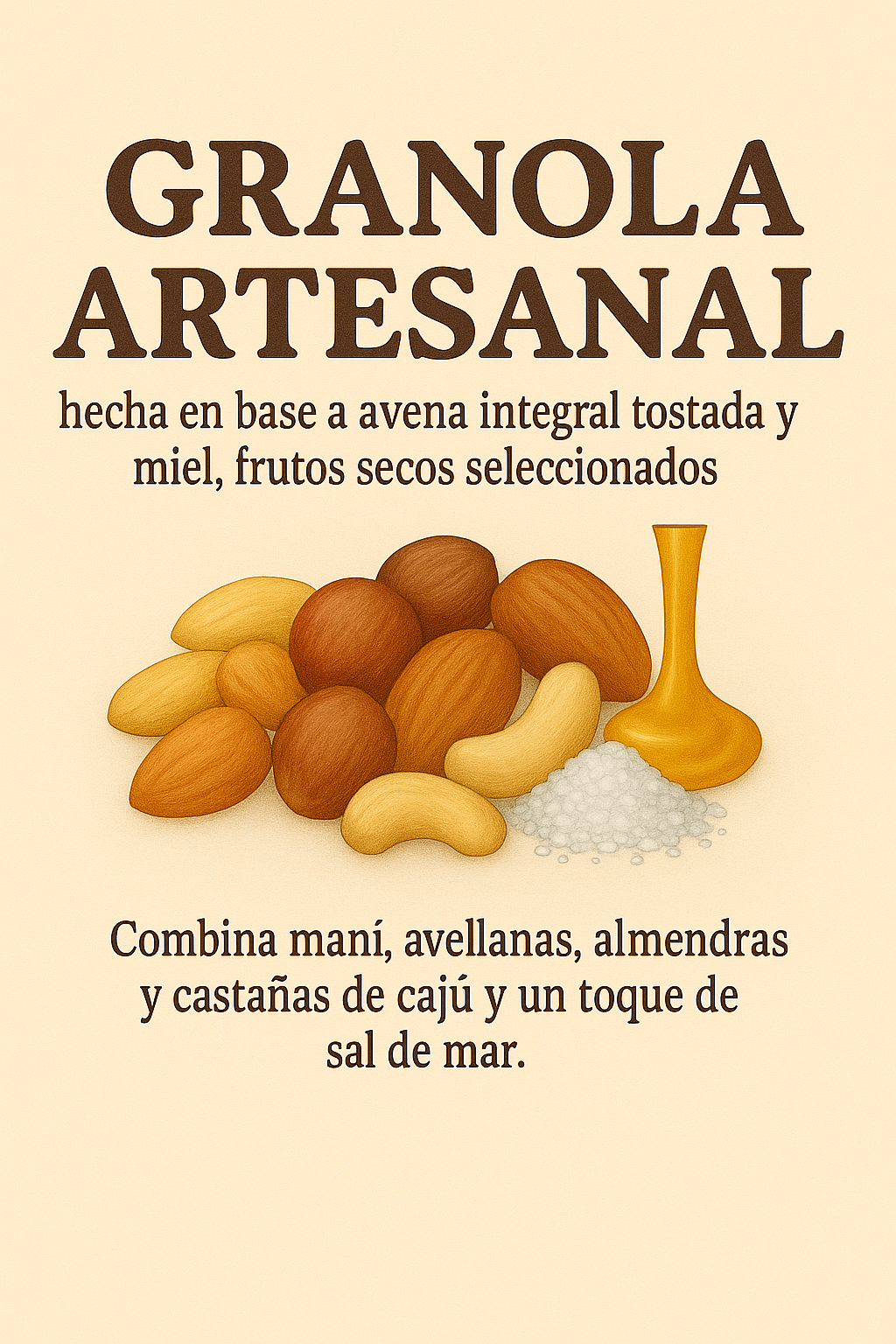 Granola Salty Crunch 40gr.